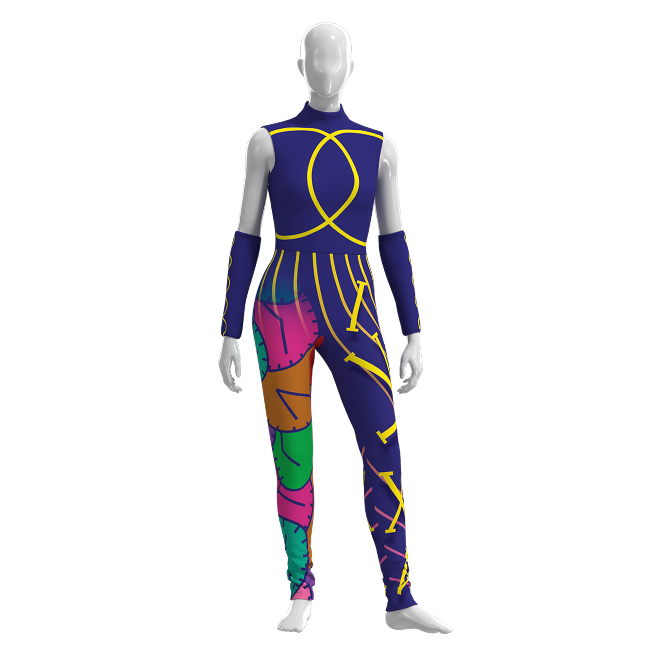Printed Stretch Wear 010
