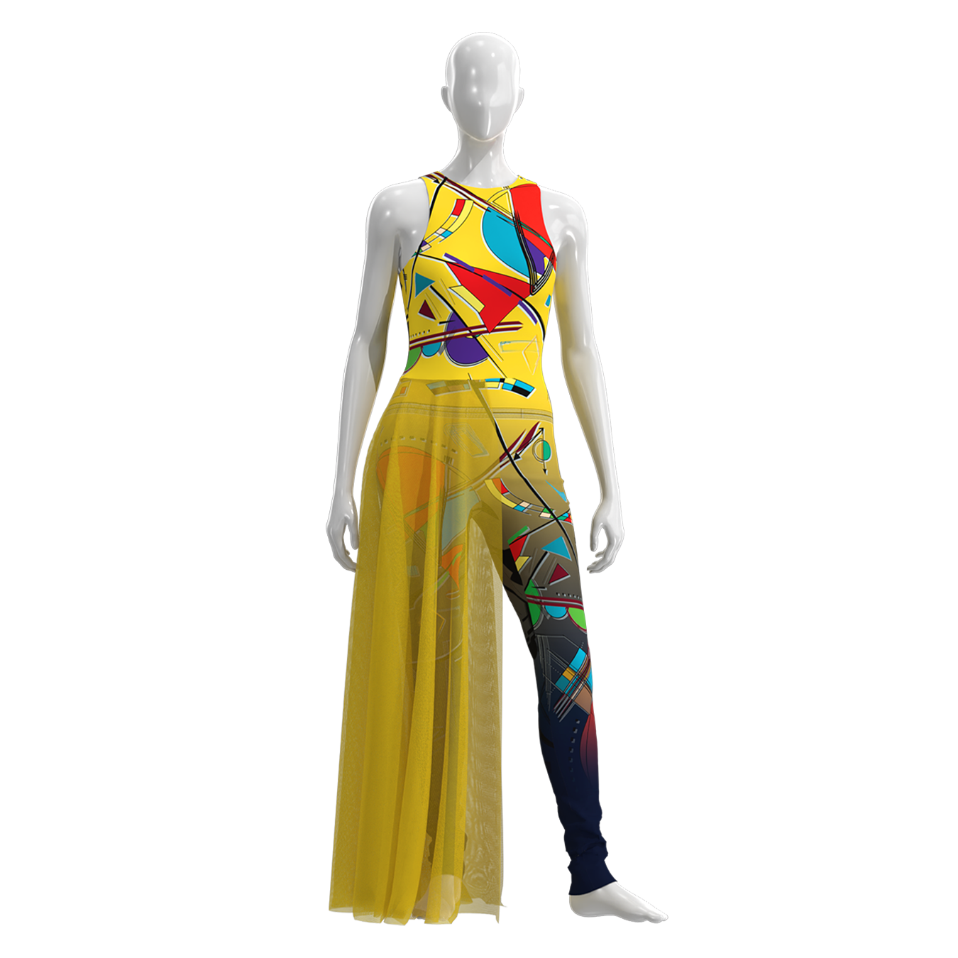 Printed Stretch Wear 025