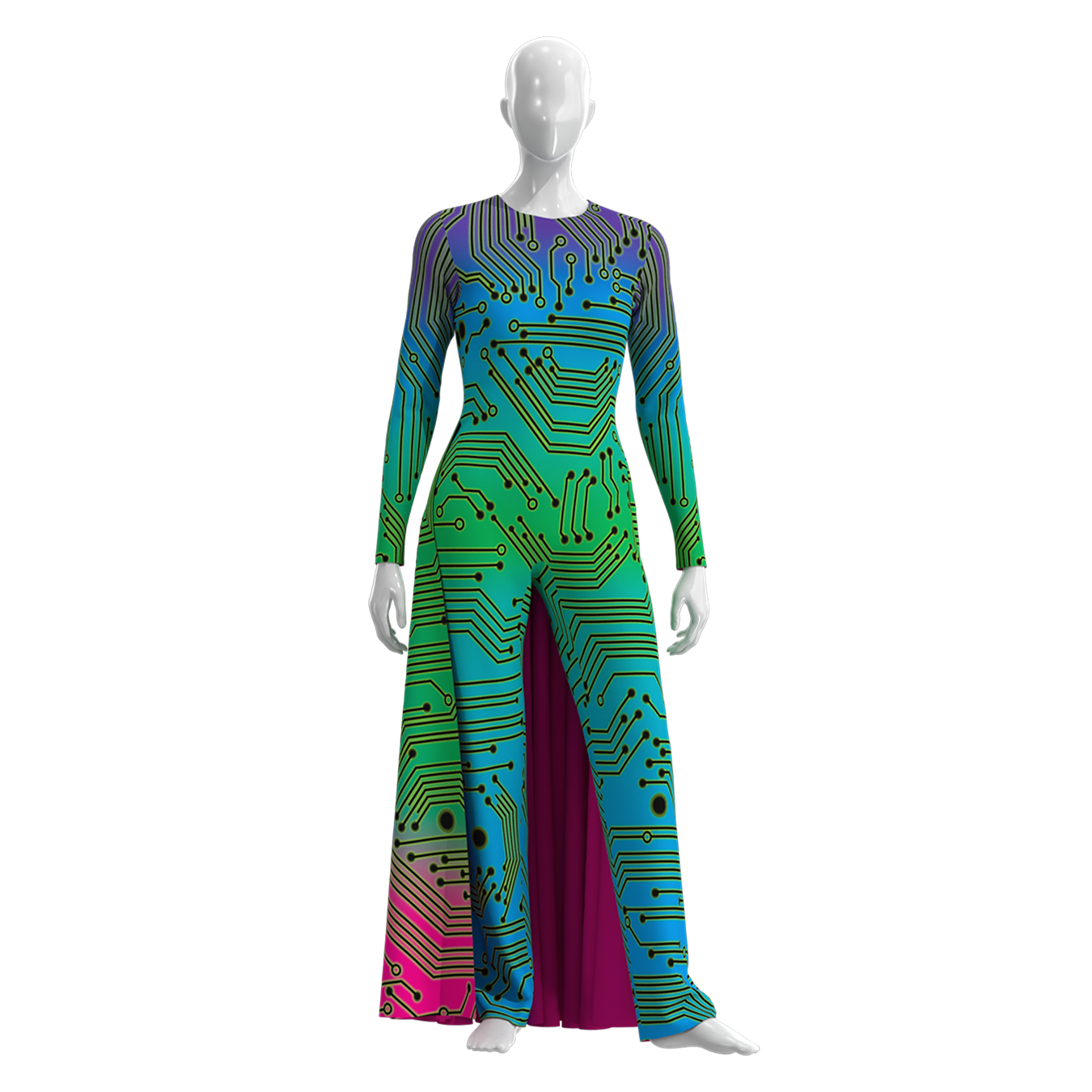 Printed Stretch Wear 026