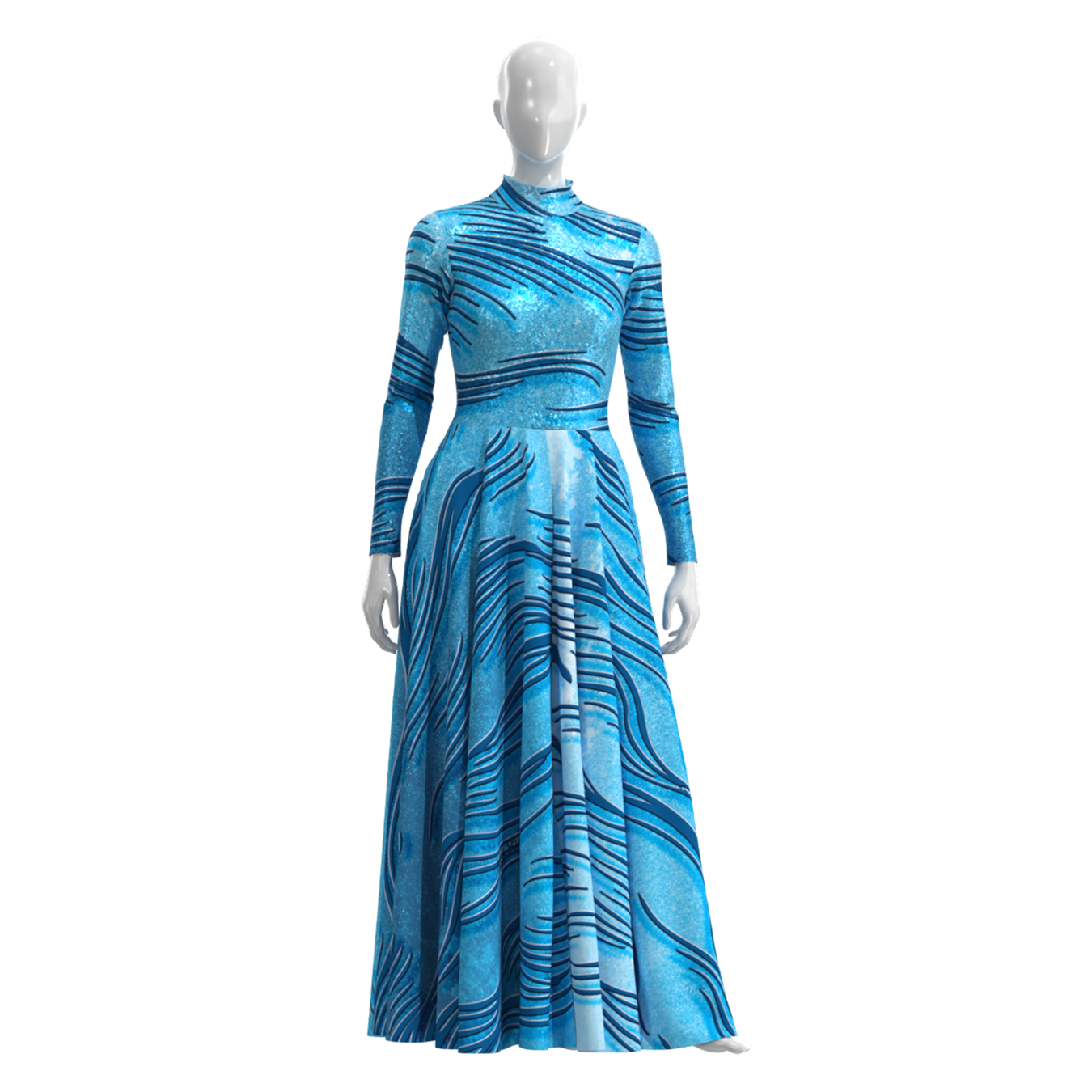 Printed Stretch Wear 042