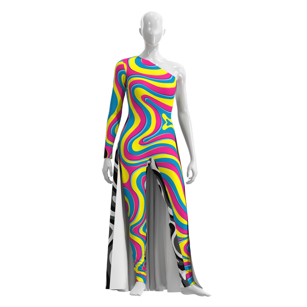 Printed Stretch Wear 044
