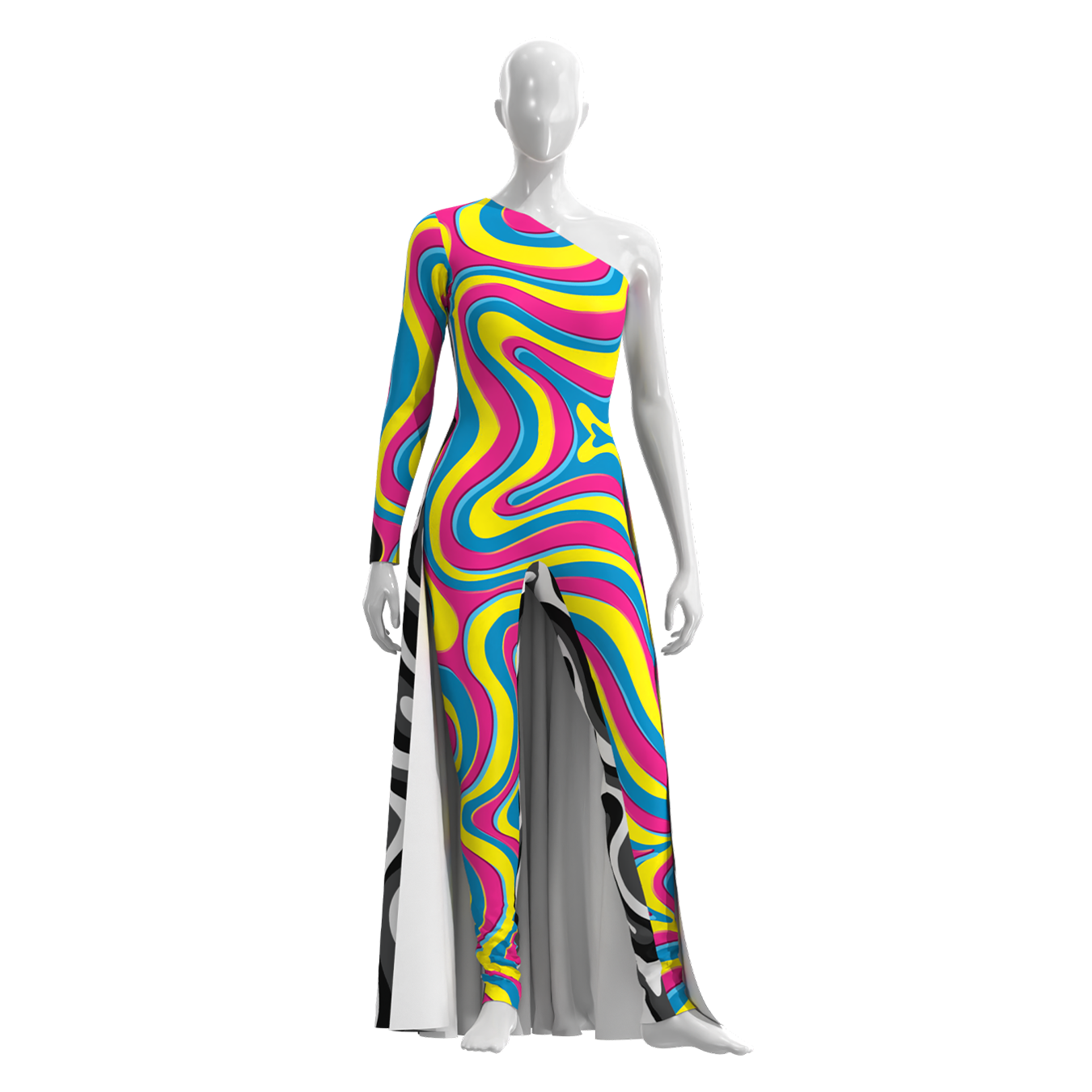 Printed Stretch Wear 044