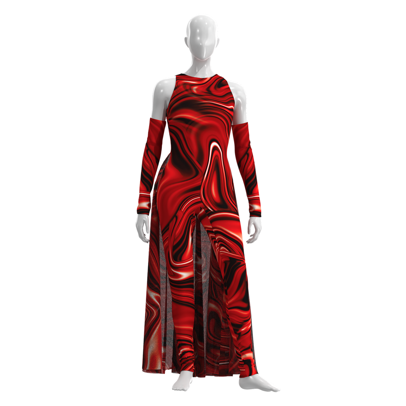 Printed Stretch Wear 052