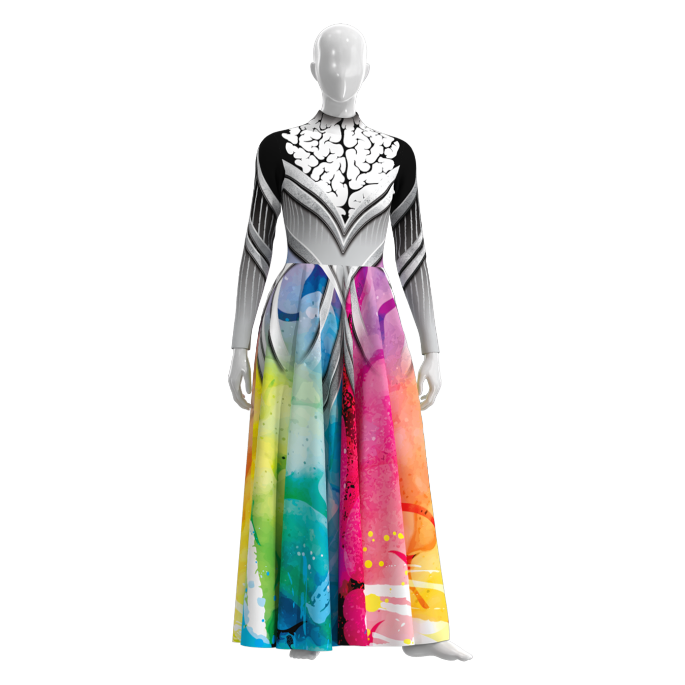 Printed Stretch Wear 056