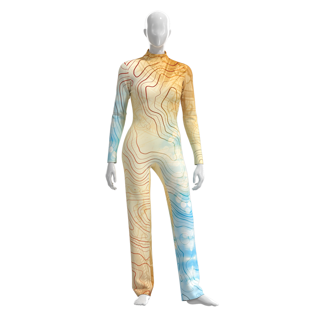Printed Stretch Wear 059