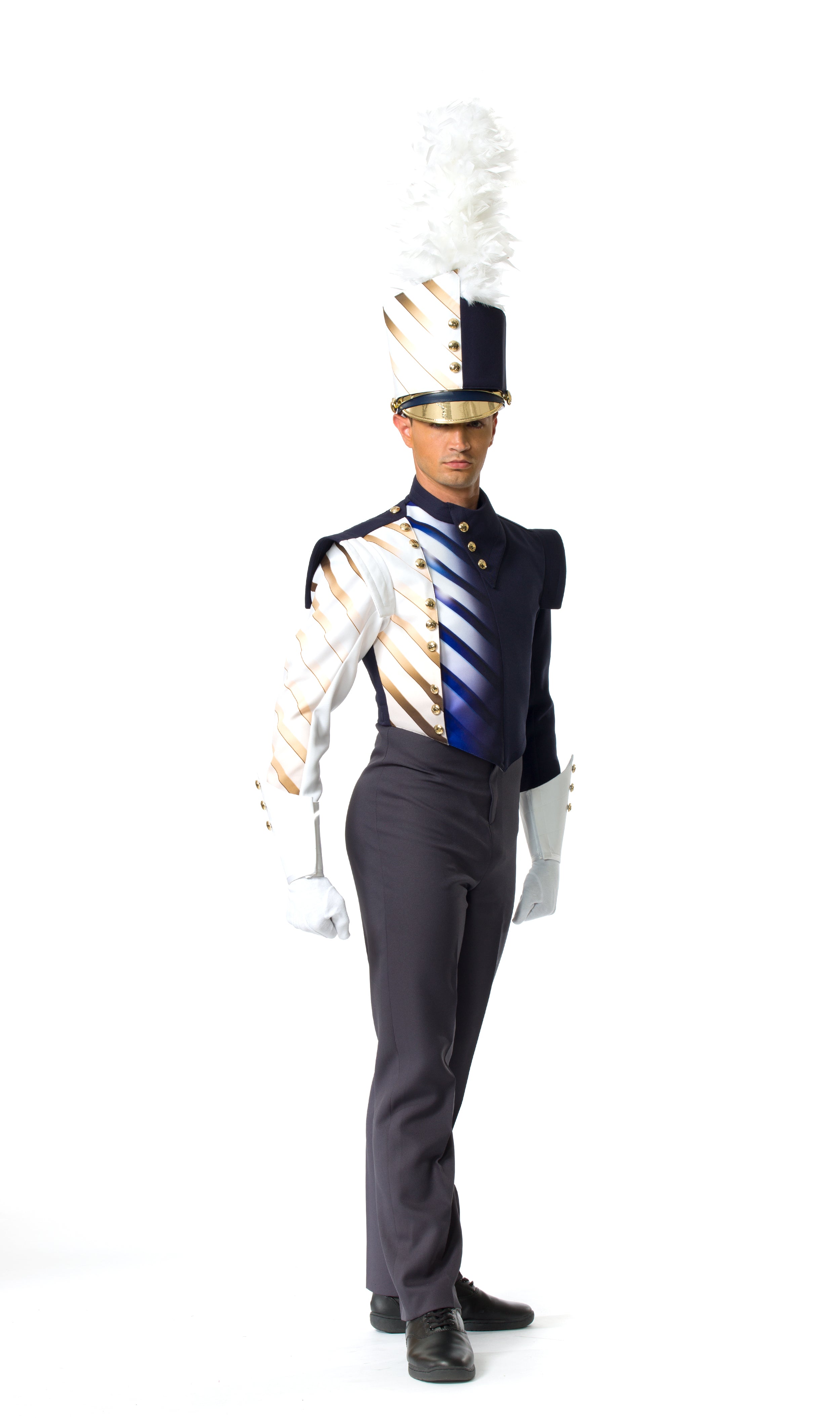 Blue Cesario Marching Band Uniforms – Fred J. Miller Inc.
