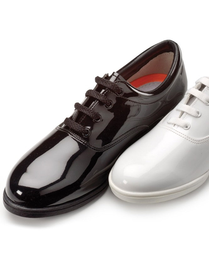 FORMAL MARCHING SHOE (WHITE PATENT)