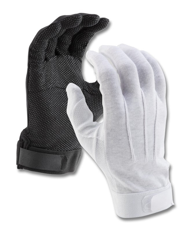 SURE GRIP DELUXE COTTON GLOVE WITH VELCRO CLOSURE – Fred J. Miller Inc.