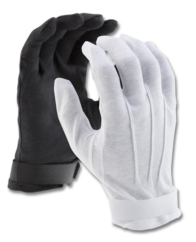 COTTON GLOVES WITH VELCRO CLOSURE
