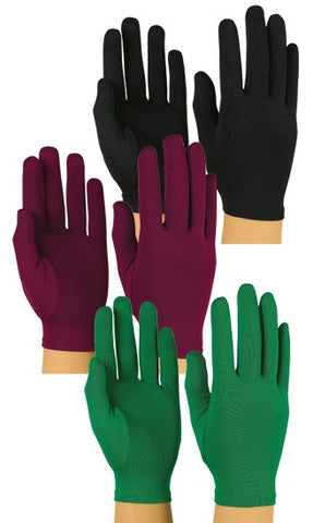 SOLID COLOR STRETCH GLOVES